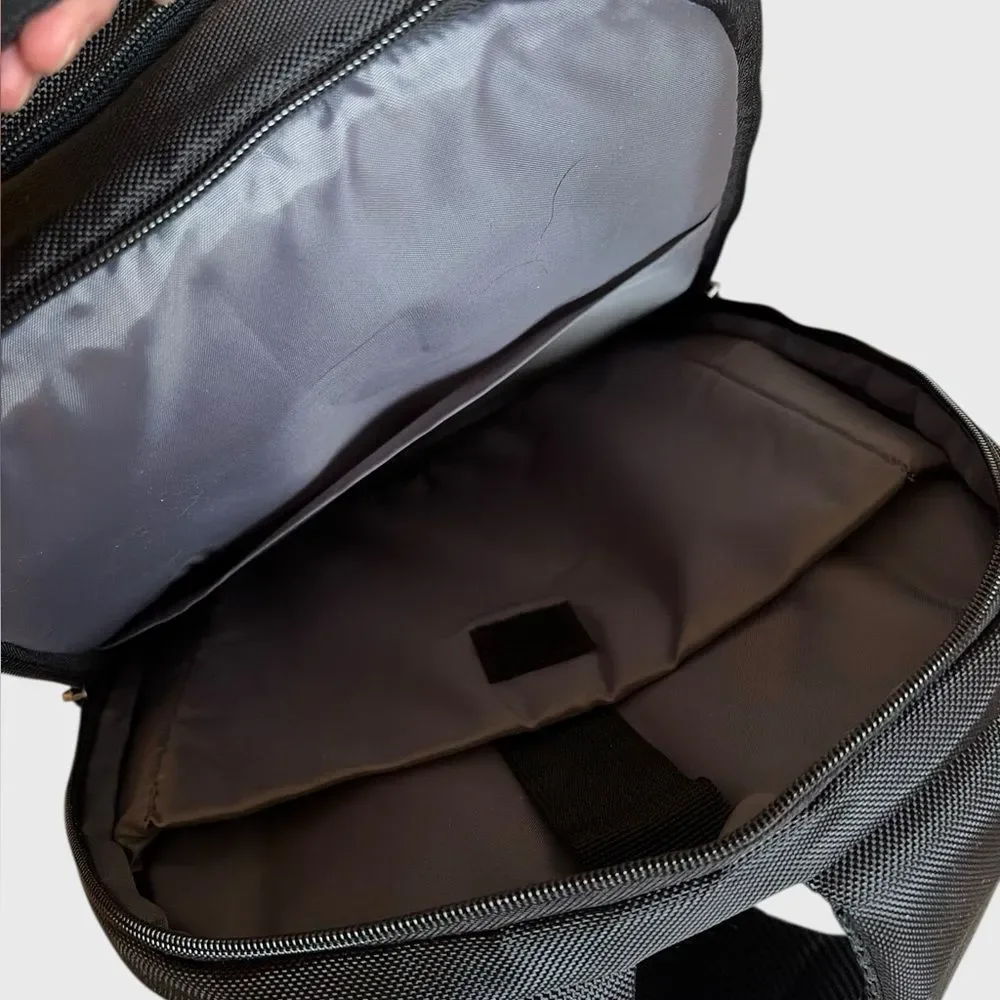 NEW Benjamin Moore Port Authority Black Laptop Backpack Work Travel Compartments
